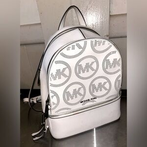 MICHAEL KORS Perforated Initial Backpack